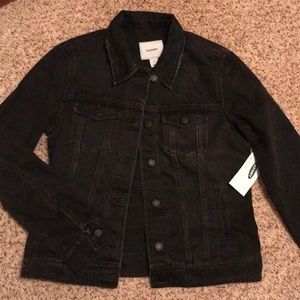 Old Navy black denim jacket